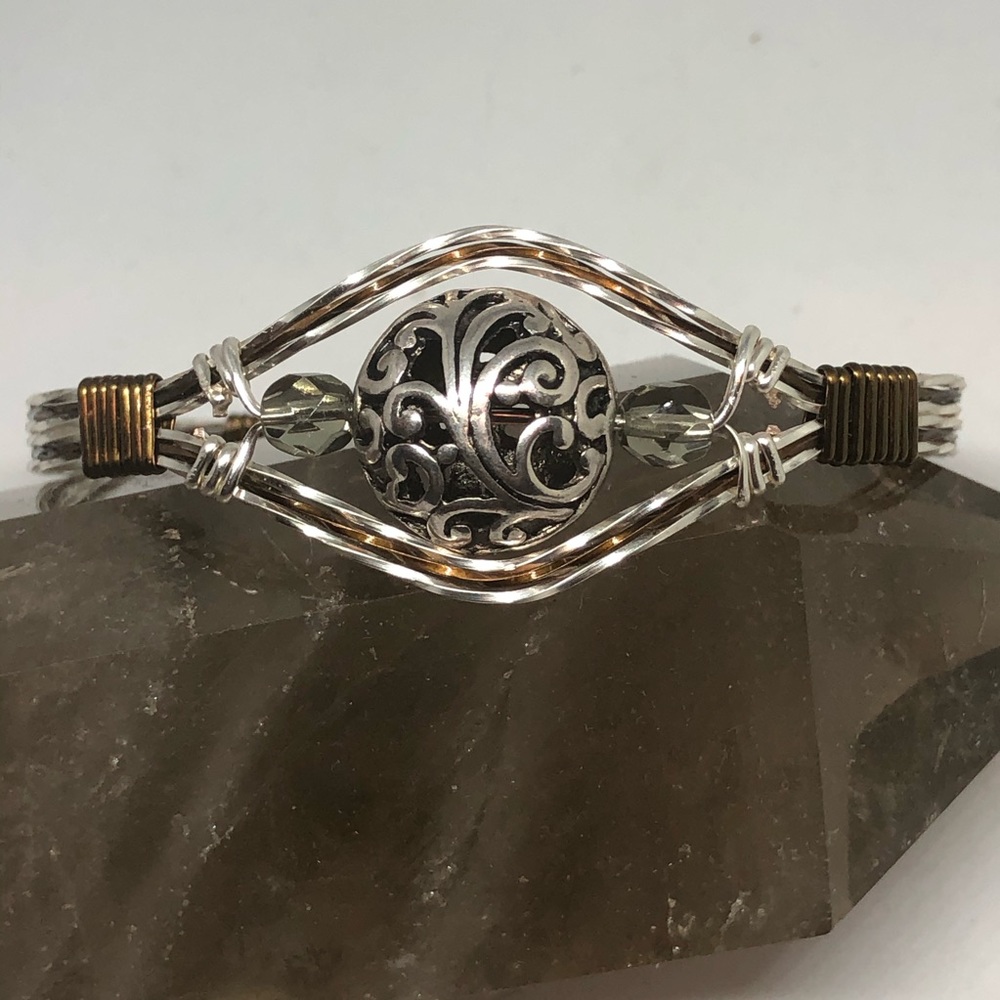 Handmade wire bracelet
